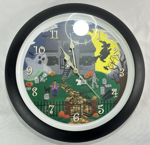 Feldstein halloween wall clock - halloween,