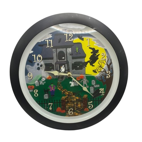 Feldstein halloween wall clock - halloween,